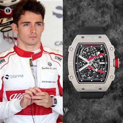 costo richard mille leclerc|charles leclerc car.